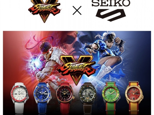 Set Seiko 5 Sports Street Fighter V Limited Edition 9999 เรือน
